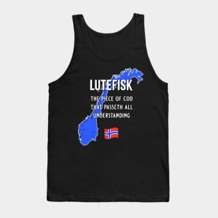 Lutefisk - The Piece Of Cod T Passeth All Understanding Tank Top